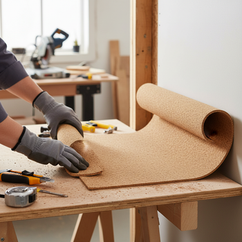 Cork Roll 300mm Width Medium Density 1m Length 2 Pack