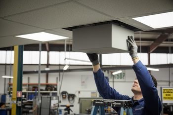 Acoustic Light Air Diffuser Hoods 595x595mm Ceiling Performance