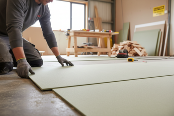 Acoustic MDF Floor System 6mm Tongue Groove Floating Substrate