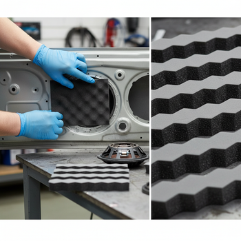 Car Sound Deadening Kit Speaker Enhancement Vehicle Noise Reduction