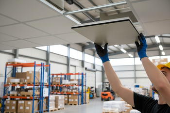 Acoustic Ceiling Tile 600x600mm Suspended Ceiling Sound