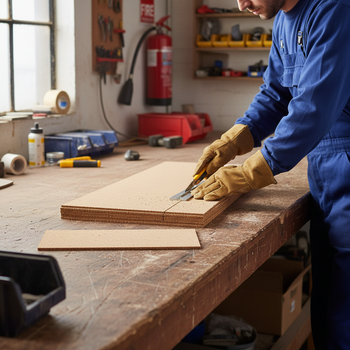 High Density Cork Roll 915mm Premium Train Track Underlay