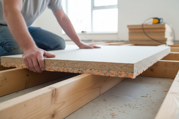 Acoustic Floor System 2400x600x32mm Impact Sound Transmission