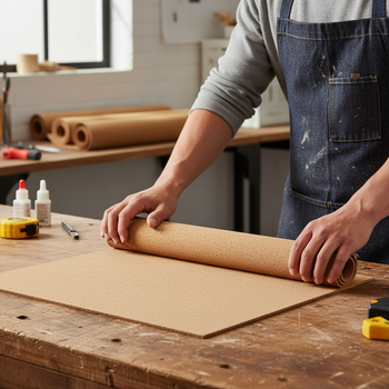 Cork Roll 915mm x 305mm High Density Natural Pack 6