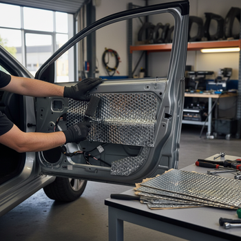 Sound Deadening Vibration Damper Self-Adhesive Foil-Backed Vehicle