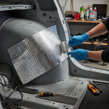 Self-Adhesive Sound Deadening Sheets Vehicle Vibration Control