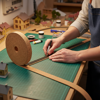 Model Railway Cork Underlay TT Gauge 30mm Thick
