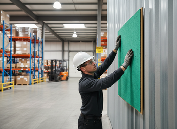 Acoustic Overlay Panel 17mm MDF Felt Tongue Groove System
