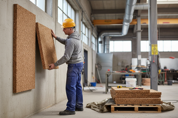 Cork Board Sheets 1000x500x15mm Pack 5 2.5m² Insulation