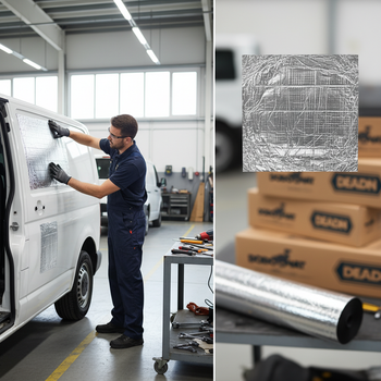 Van Sound Deadening Insulation Kit Load Area Upgrade
