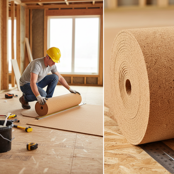 Cork Wall Roll 2mm Fine Grain Interior 1m Width