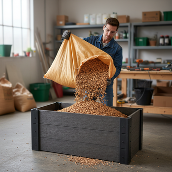 Cork Granules 30kg Bulk Bag 3-35mm Natural Cork