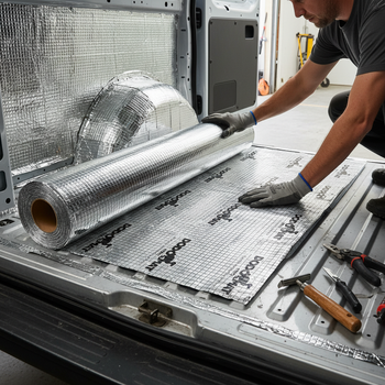 Sound Deadening Roll Self-Adhesive Foil-Backed Vehicle