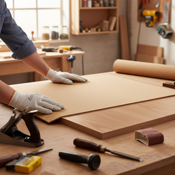 High Density Cork Roll 915mm x 610mm 3mm Track Underlay